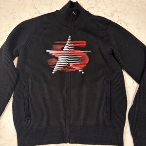 Sp5der 5 star zip sweater